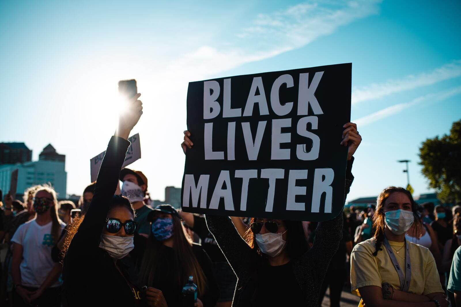 Protestors for Black Lives Matter