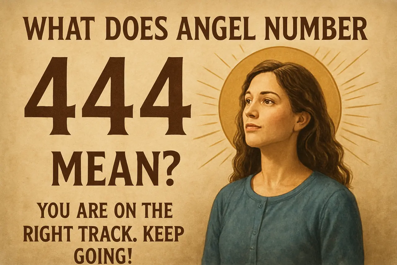 what does it mean when you keep seeing 444