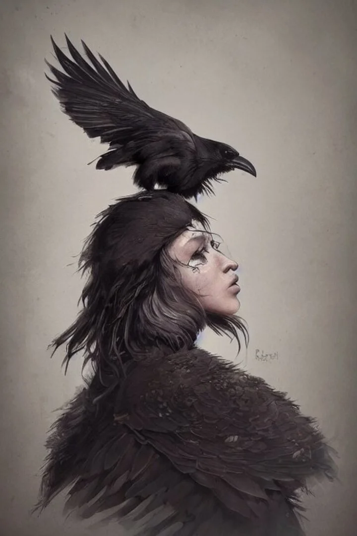 Messengers Ancient Black Crow