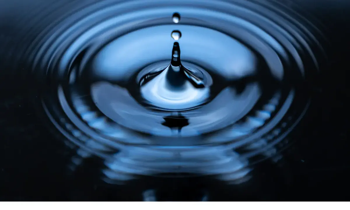 image of water rippling