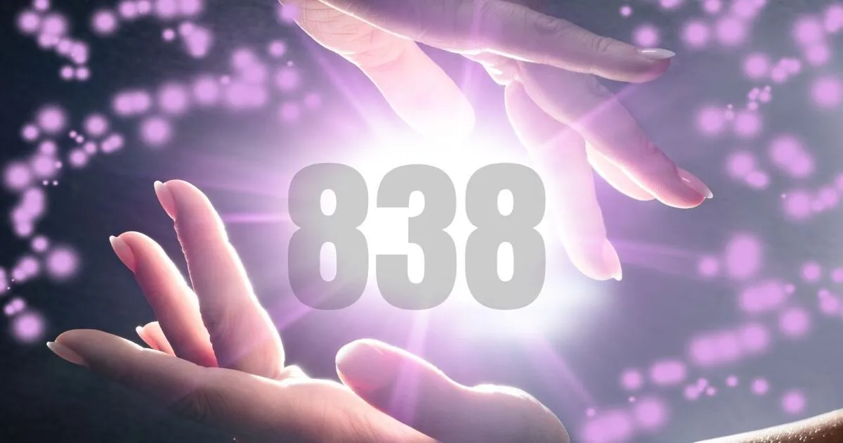 838 angel number is Powerful