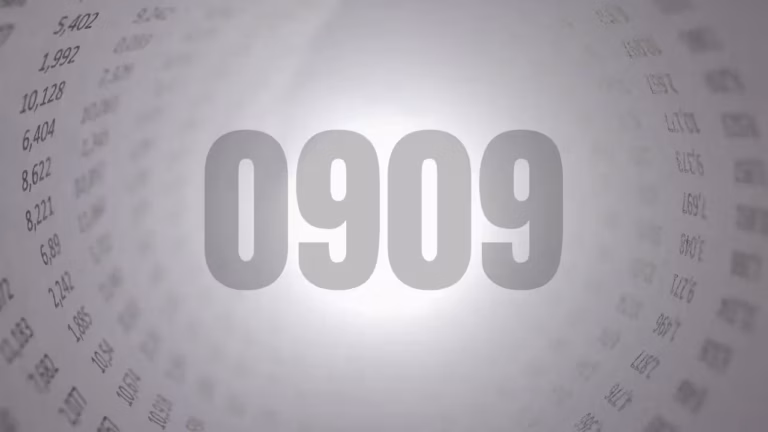 Angel Number 0909
