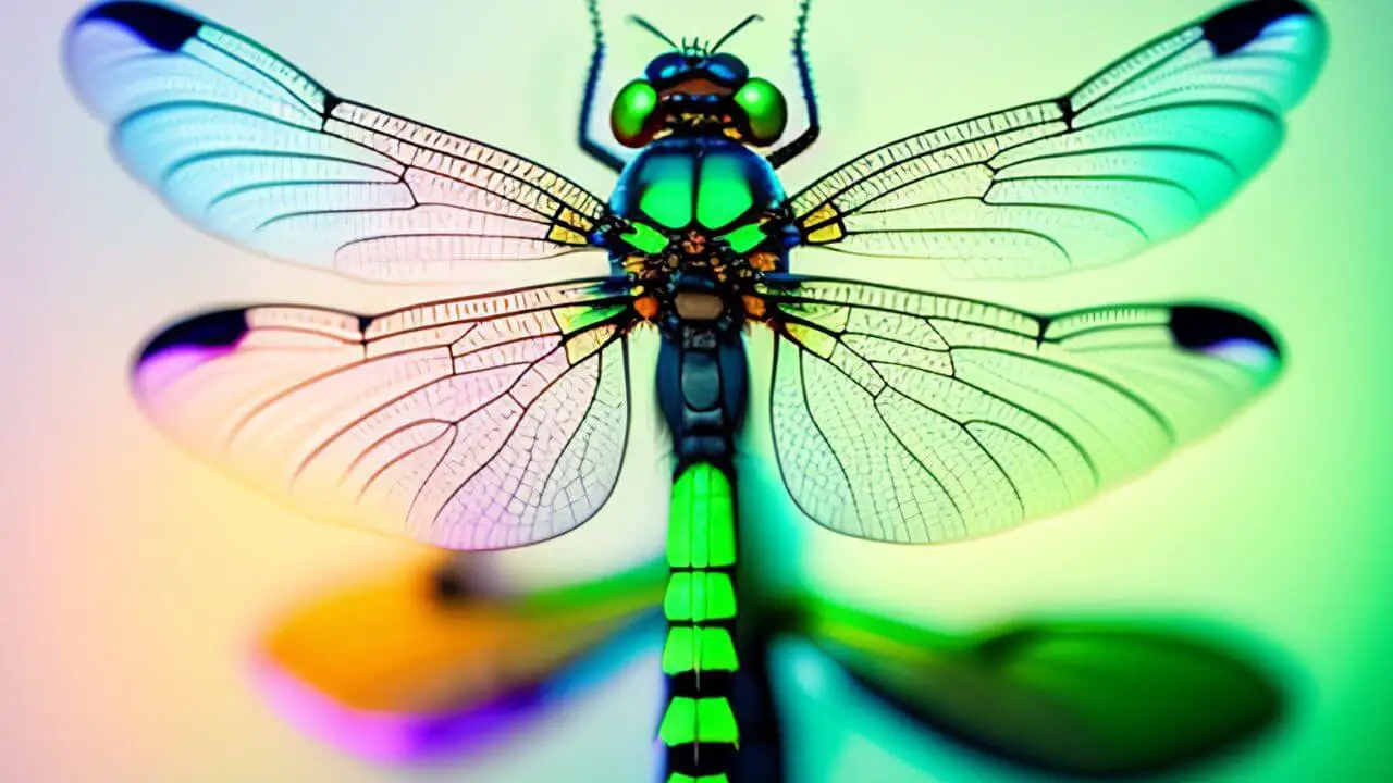Green dragonfly that is transformational