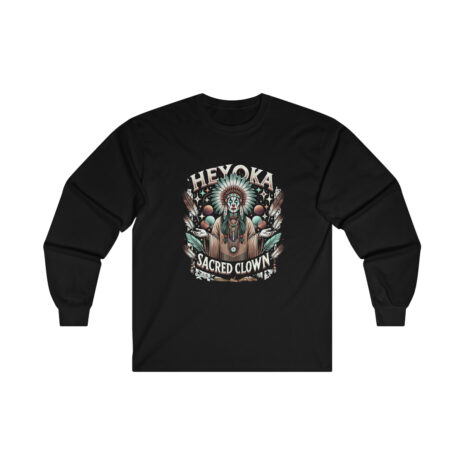 Heyoka Sacred Clow Long Sleeve T-shirt