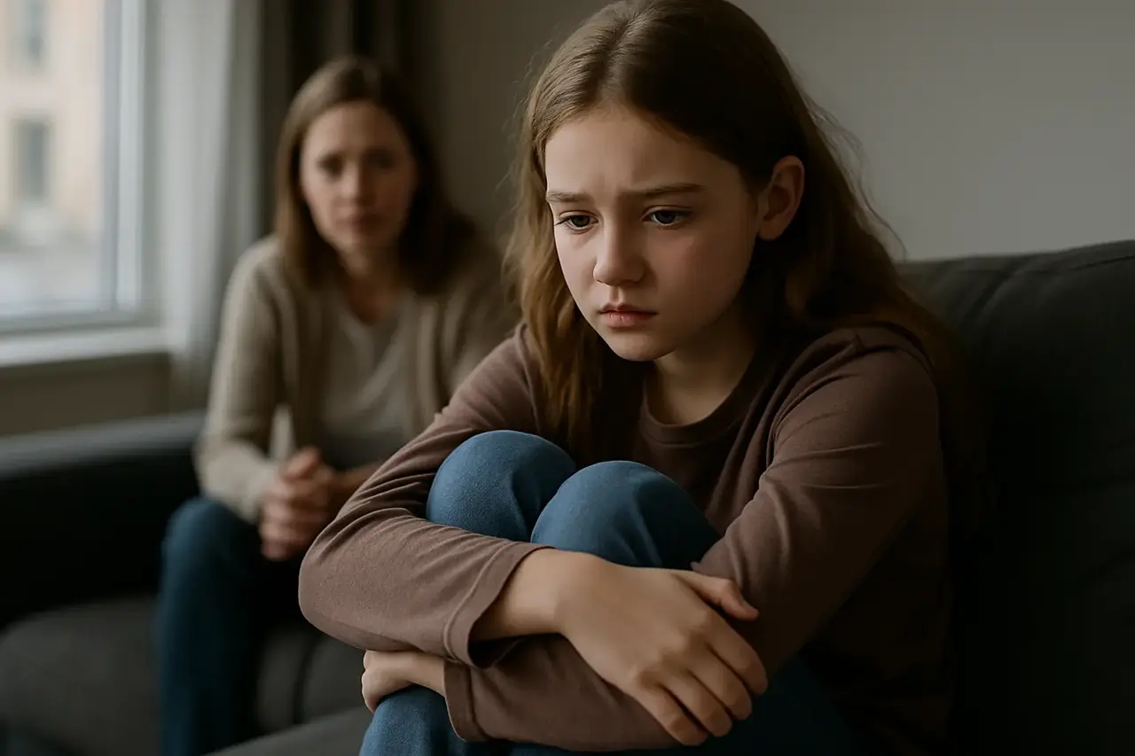 image of a mother shaming her daughter
