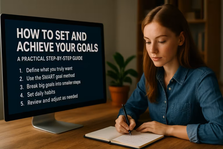 How to set goals and achieve them