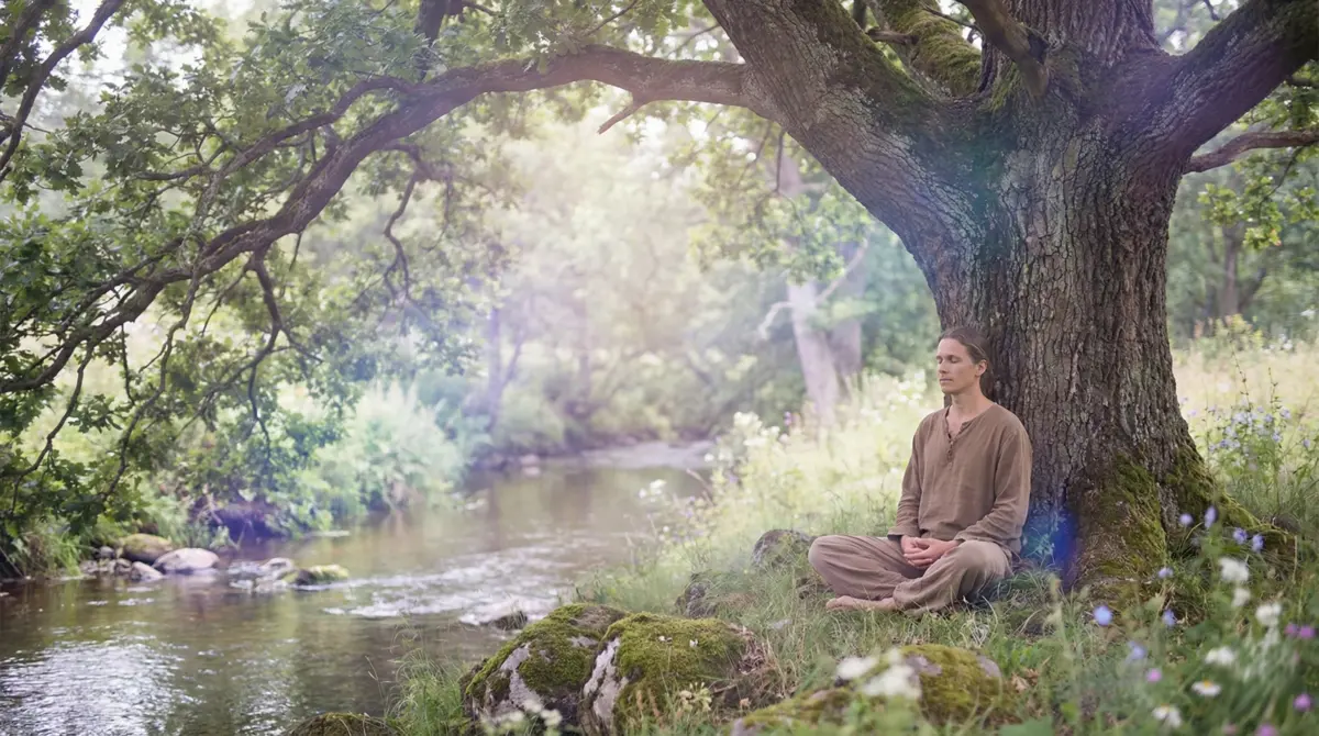 Spiritual trauma healing showing reconnection with inner guidance after religious harm and abuse