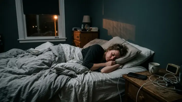 Person lying awake at night unable to stop Trying to Understand the Narcissist