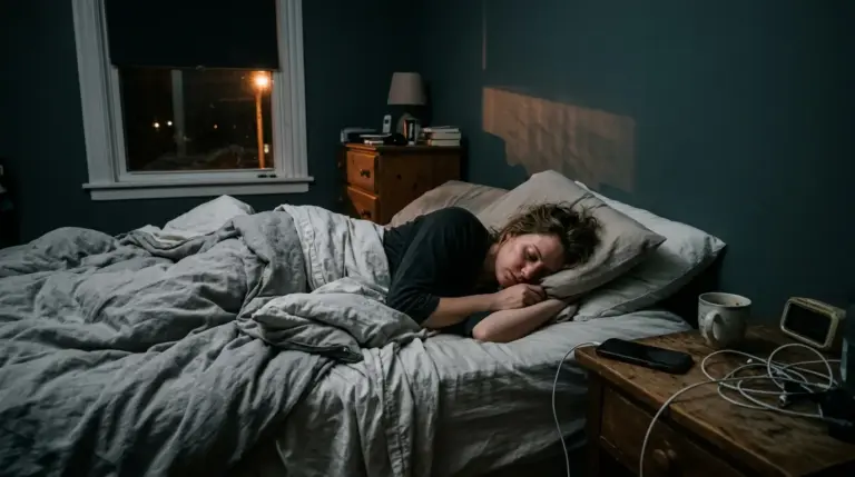 Person lying awake at night unable to stop Trying to Understand the Narcissist