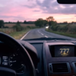 777 angel number shows up in a car